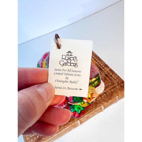 Christopher Radko "Santa in Autumn" 1997 Ltd. Edition Ornament - Picture 2 of 6